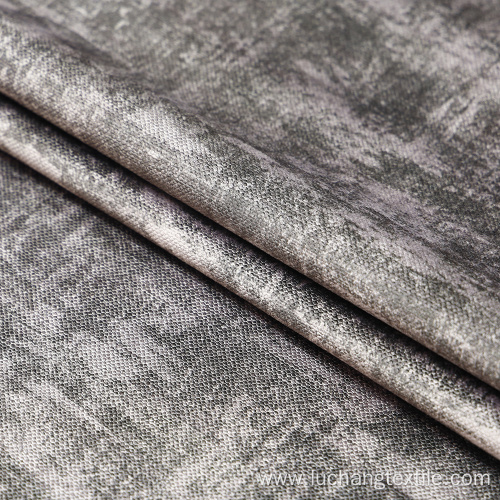 Luxury 100% Polyester Holland Velvet Fabric For Sofa